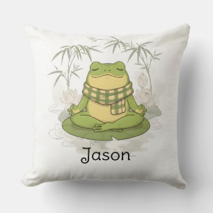 Personalised BG 4 Zochi Meditates Cushion