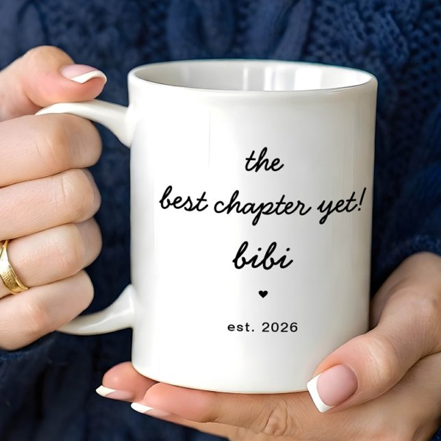 Personalised Bibi Mug Best Chapter Yet (Creator Uploaded)
