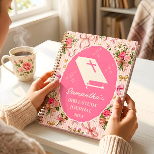 Personalised Bible Study Journal for Women