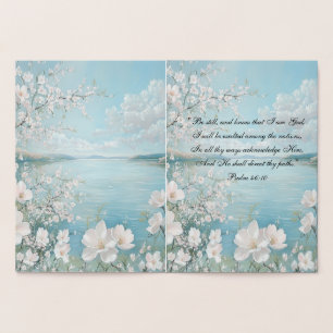 Personalised Bible Verse Floral Greeting Cards