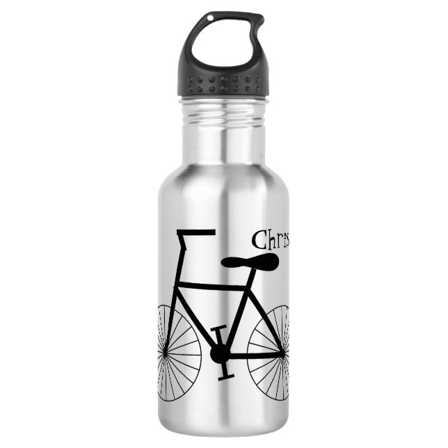 Personalised Bicycle Design 532 Ml Water Bottle (Front)