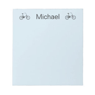Personalised Bicycle Notepad