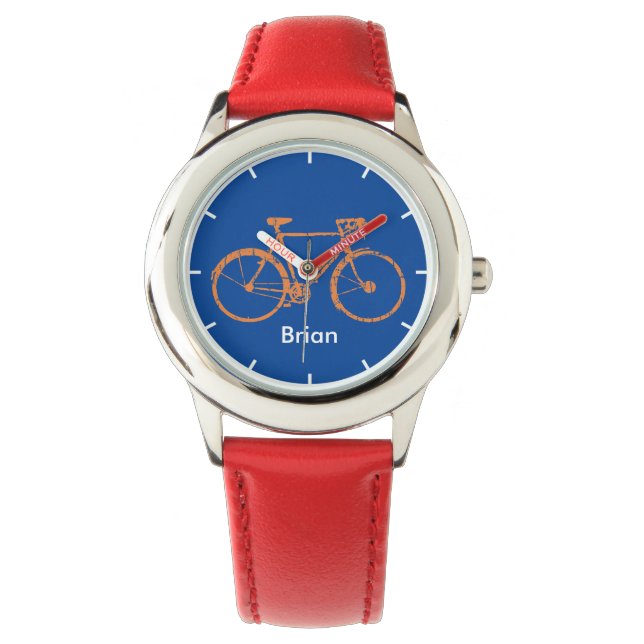 personalised bicycle watch (Front)