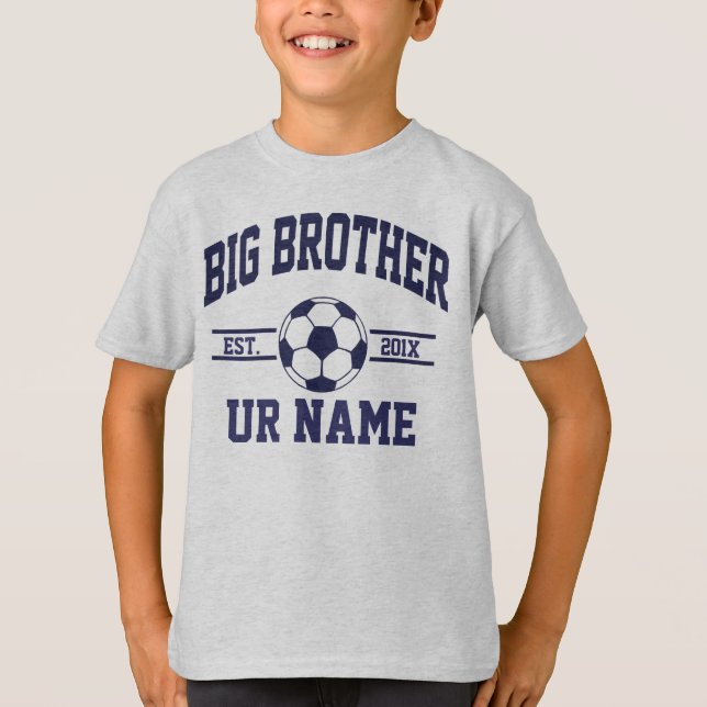 Personalised Big Brother Name T-Shirt (Front)