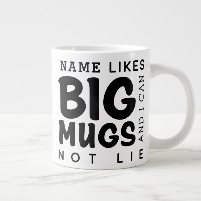 Personalised Big Mug Quote (Right)