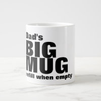 Personalised Big Mug With Name And Text