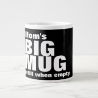 Personalised Big Mug With Name And Text