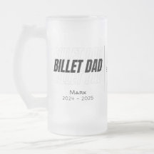 Personalised Billet Dad With Sentimental Quote