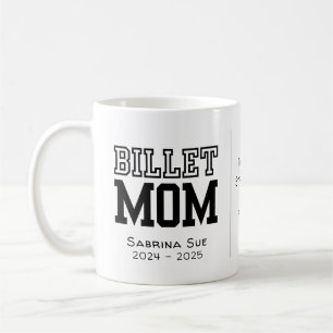 Personalised Billet Mum With Sentimental Quote Coffee Mug