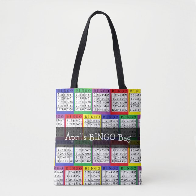 Personalised  BINGO Bag (Front)