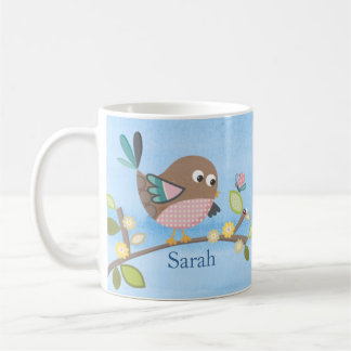Personalised Bird Mug