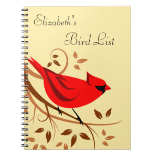 Personalised Bird Watcher Journal
