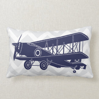 Personalised Birth Details Aeroplanes Lumbar Pillo Lumbar Cushion