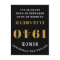 Personalised Birthday 1940 Elegant Black Gold Chic