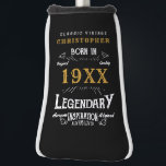 Personalised Birthday Add Name Legendary Father Golf Head Cover<br><div class="desc">Vintage design any year "Original Quality Legendary Inspiration" golf club cover for that special dad. Add the name and year as desired in the template fields creating a unique 40th, 50th, 60th or any birthday celebration item. Team this up with the matching gifts, party accessories, and clothing available in our...</div>
