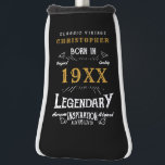 Personalised Birthday Add Name Legendary Father Golf Head Cover<br><div class="desc">Vintage design any year "Original Quality Legendary Inspiration" golf club cover for that special dad. Add the name and year as desired in the template fields creating a unique 40th, 50th, 60th or any birthday celebration item. Team this up with the matching gifts, party accessories, and clothing available in our...</div>