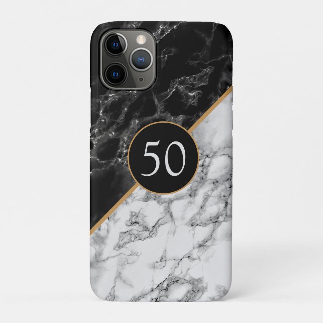 Personalised Birthday Anniversary Gift iPhone Case (Back)