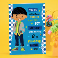 Personalised Birthday - Asian Boy
