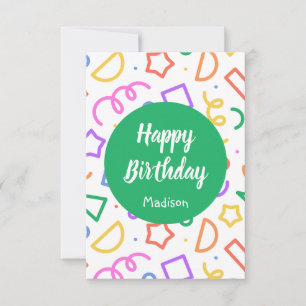 Personalised Birthday Card