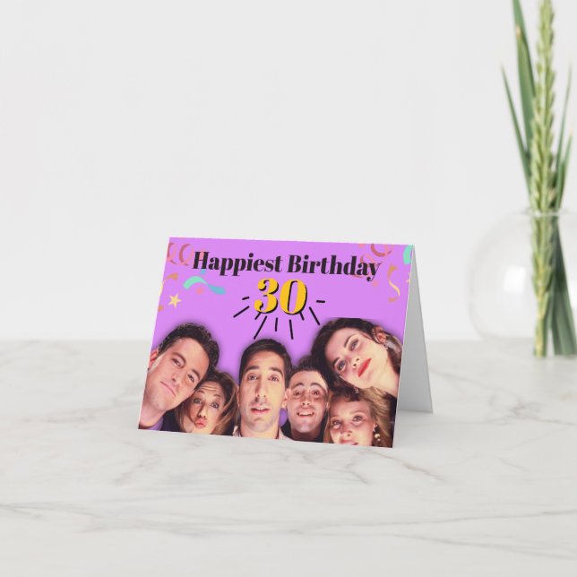 Personalised Birthday Card, Funny Birthday Card  (Front)