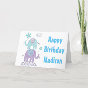 Personalised Birthday Card - Standing Tall 2!