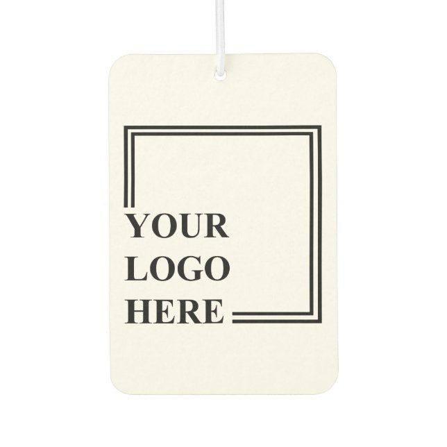 Personalised Birthday Custom Idea Create Your Own Car Air Freshener (Front)
