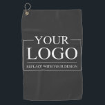 Personalised Birthday Gift Golfer Dad Elegant Golf Towel<br><div class="desc">Custom Business ADD YOUR LOGO Company Professional.
You can customise it with your photo,  logo or with your text.  You can place them as you like on the customisation page. Modern,  unique,  simple,  or personal,  it's your choice.</div>