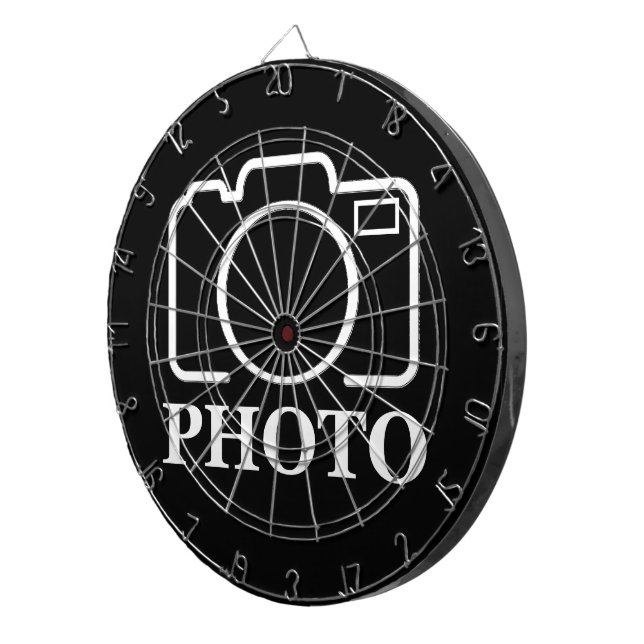 Personalised Birthday Gift Idea Upload Your Photo Dartboard (Front Right)