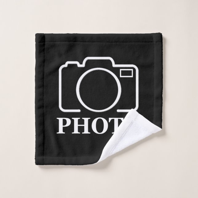 Personalised Birthday Gift Idea Upload Your Photo Wash Cloth (Wash Cloth)