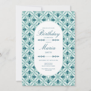 Personalised Birthday Invitation in Petaline