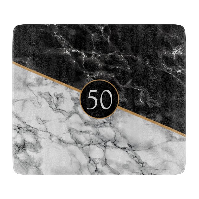 Personalised Birthday or Anniversary Cutting Board (Front)