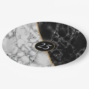 Personalised Birthday or Anniversary Paper Plates