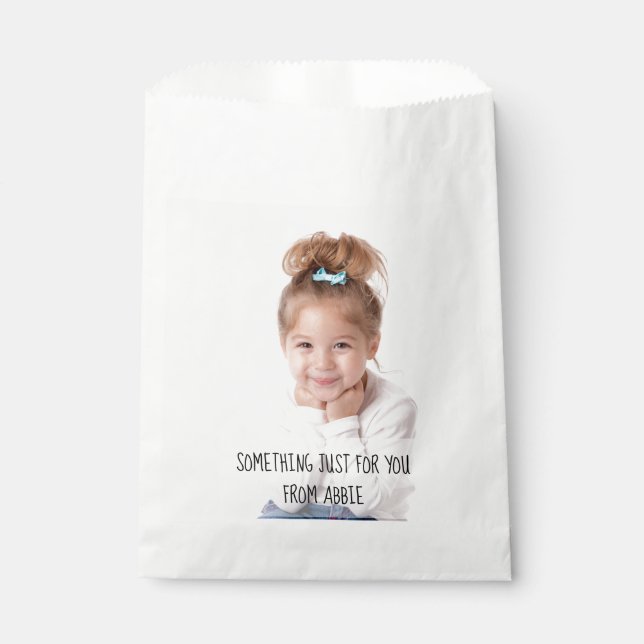 Personalised Birthday Party Photo Goodie Bags (Front)