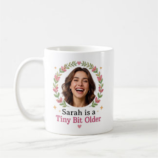 Personalised Birthday Photo Custom Name Coffee Mug