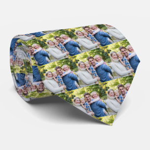 Personalised Birthday Photo  Tie