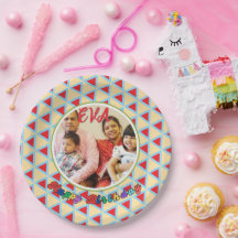 Personalised Birthday Plate – EVA’s Special Day