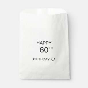 Personalised Birthday Stickers for Chocolate Kisse Favour Bags