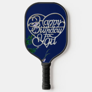 Personalised Birthday to You Pickleball Paddle