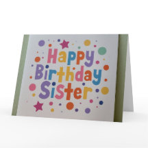 Personalised Birthday Wishes for Your Sister