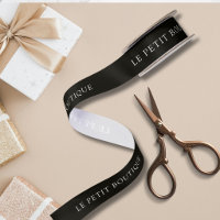 Personalised Black and White Business Name