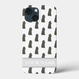 Personalised Black Cocker Spaniel Dog iPhone 13 Mini Case