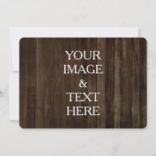 Personalised Black Custom Your Own Photo