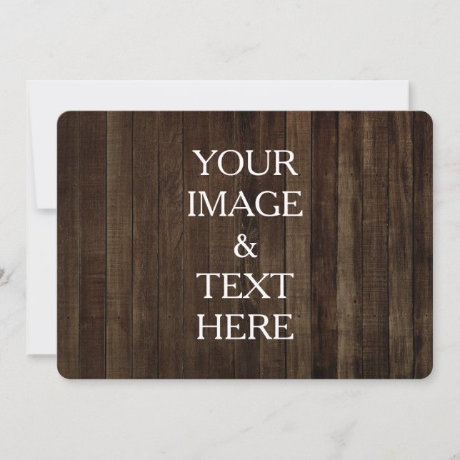 Personalised Black Custom Your Own Photo (Front)