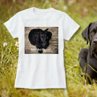 Personalised Black Lab Dog Photo and Dog Name