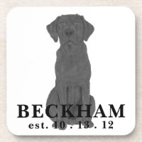 Personalised Black Labrador