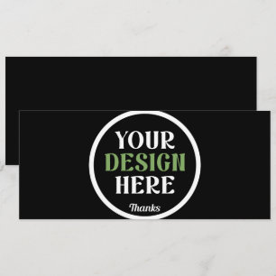 Personalised Black Logo QR Code Business Branding