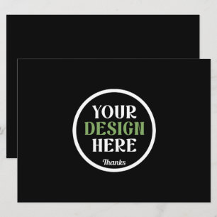 Personalised Black Logo QR Code Business Branding