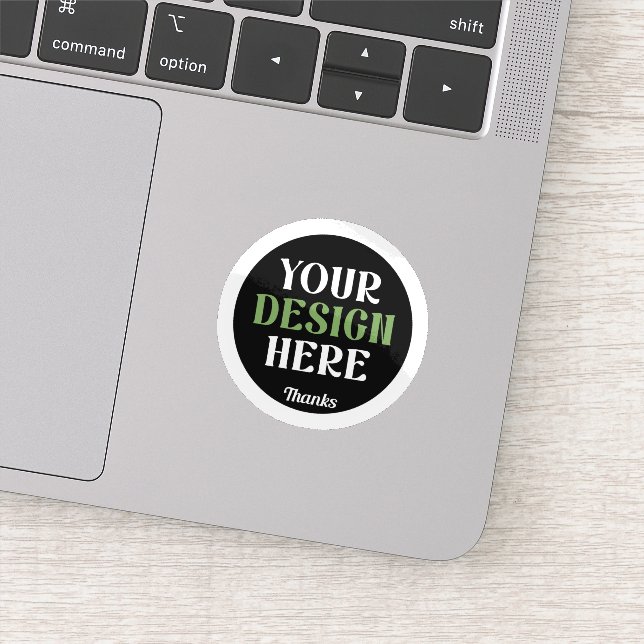 Personalised Black Logo QR Code Business Branding (Detail)