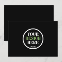 Personalised Black Logo QR Code Business Branding