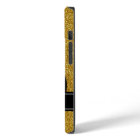 personalised black musical note on golden